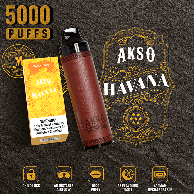 HCigar AKSO HAVANA Vorfüll-Pod-Kit 600 mAh