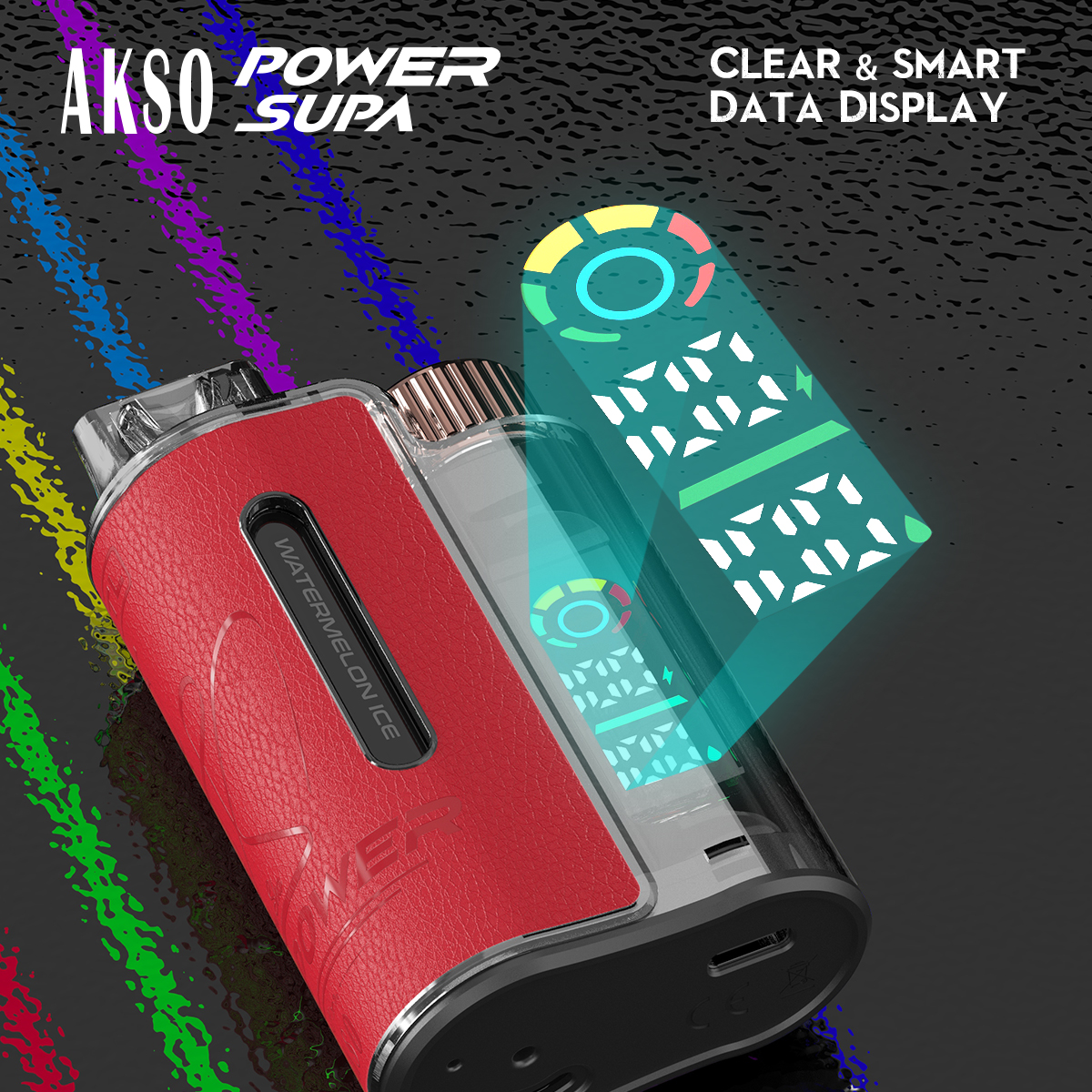 SUPA POWER – DTL Big Cloud mit variabler Wattzahl, 18.000 Züge 