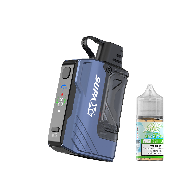 AKSO SUPA X3 OS – Branchenführendes nachfüllbares Pod-Kit mit 20 ml riesigem Fassungsvermögen