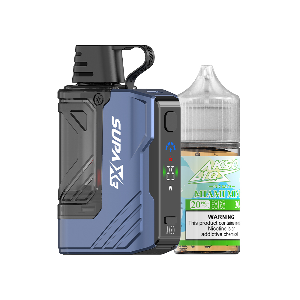 AKSO SUPA X3 OS – Branchenführendes nachfüllbares Pod-Kit mit 20 ml riesigem Fassungsvermögen