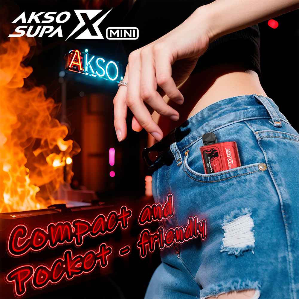 SUPA X Mini – ein superkompakter Vape Pod, der einen unglaublich sanften und reichhaltigen Geschmack liefert