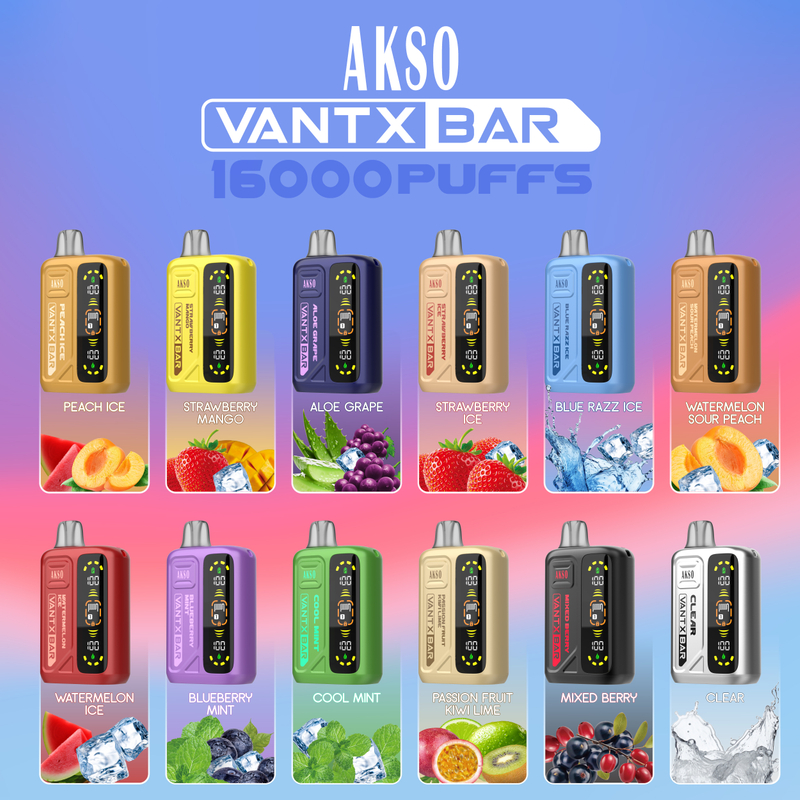 HCigar AKSO VANTX 16000PUFF 650mAh