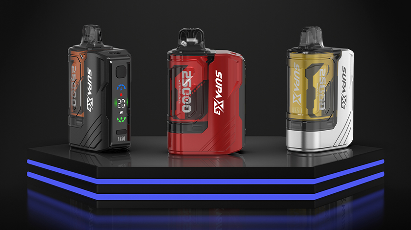 AKSO ist stolz, das SUPA X3 auf den Markt zu bringen: Das ultimative Pod-Kit