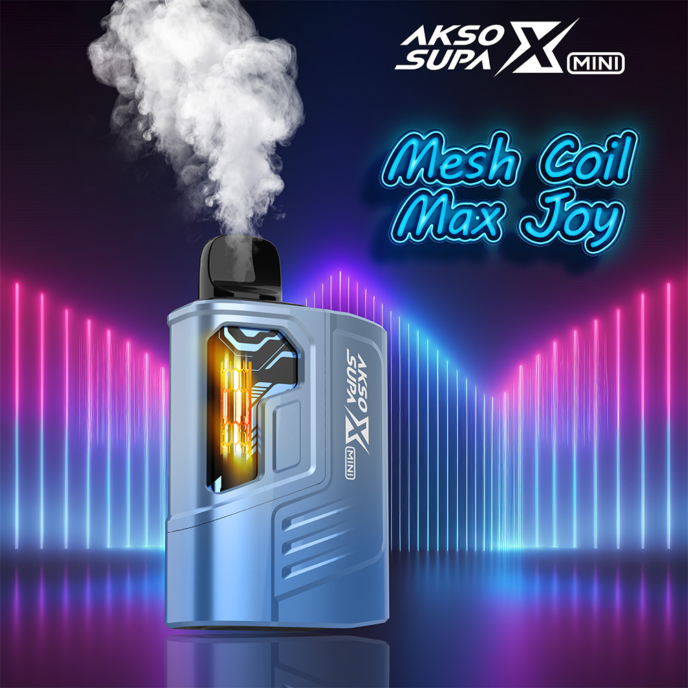 SUPA X Mini – ein superkompakter Vape Pod, der einen unglaublich sanften und reichhaltigen Geschmack liefert